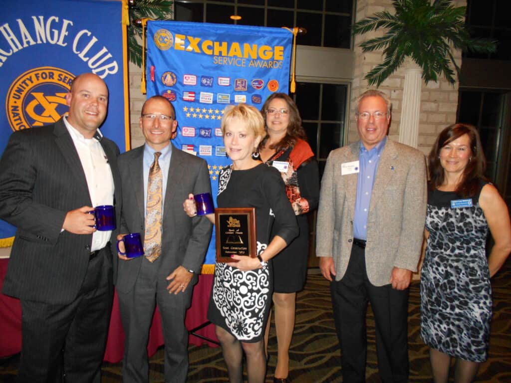 Smet Honored with Green Bay Area Exchange Club Community Involvement