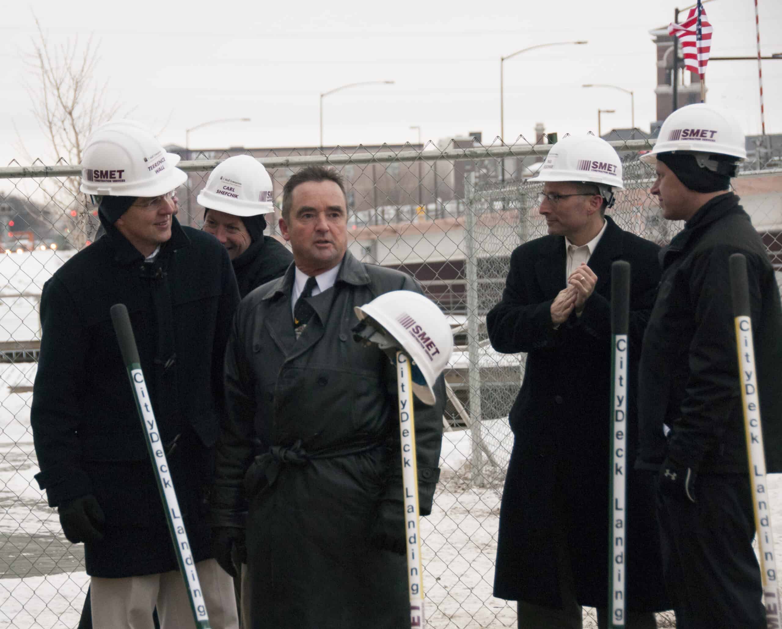 Smet - City Deck Groundbreaking