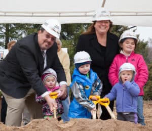 Shining Stars Daycare Groundbreaking Event