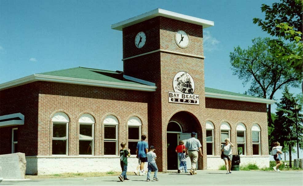 Bay Beach Amusement Park Train Depot