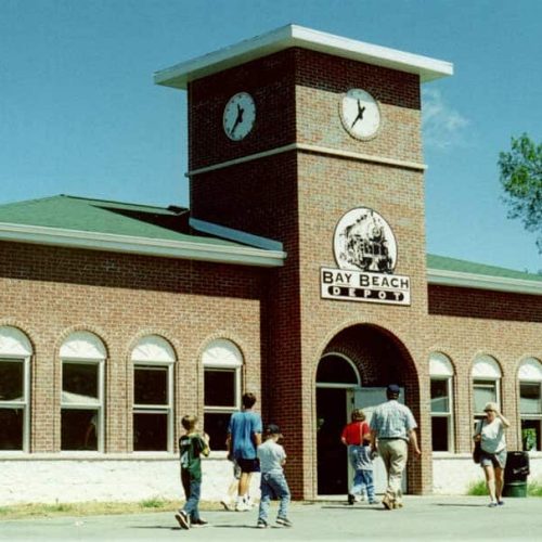 Bay Beach Amusement Park Train Depot